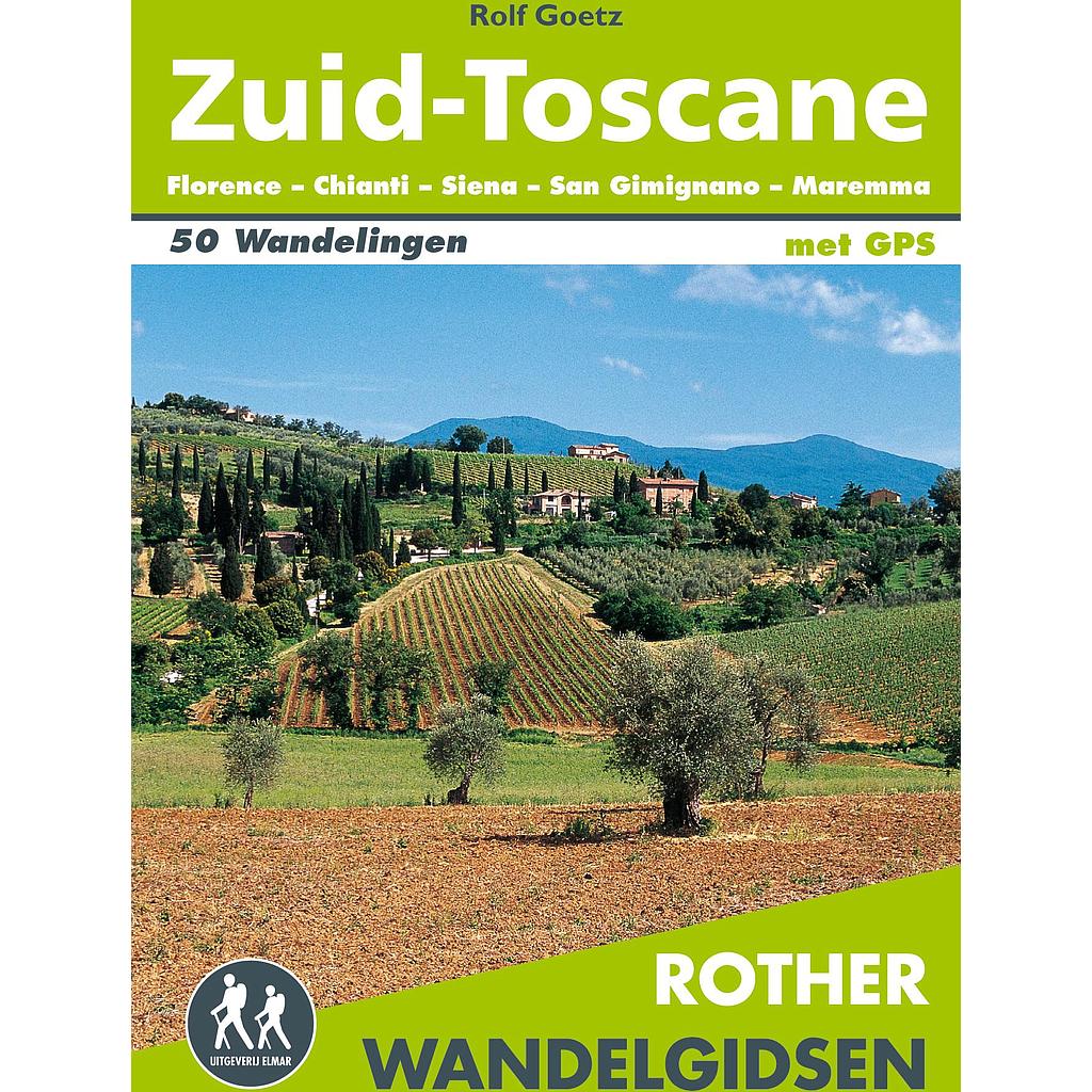[ROTHN.91] Toscane Zuid wandelgids 50 wandelingen met GPS