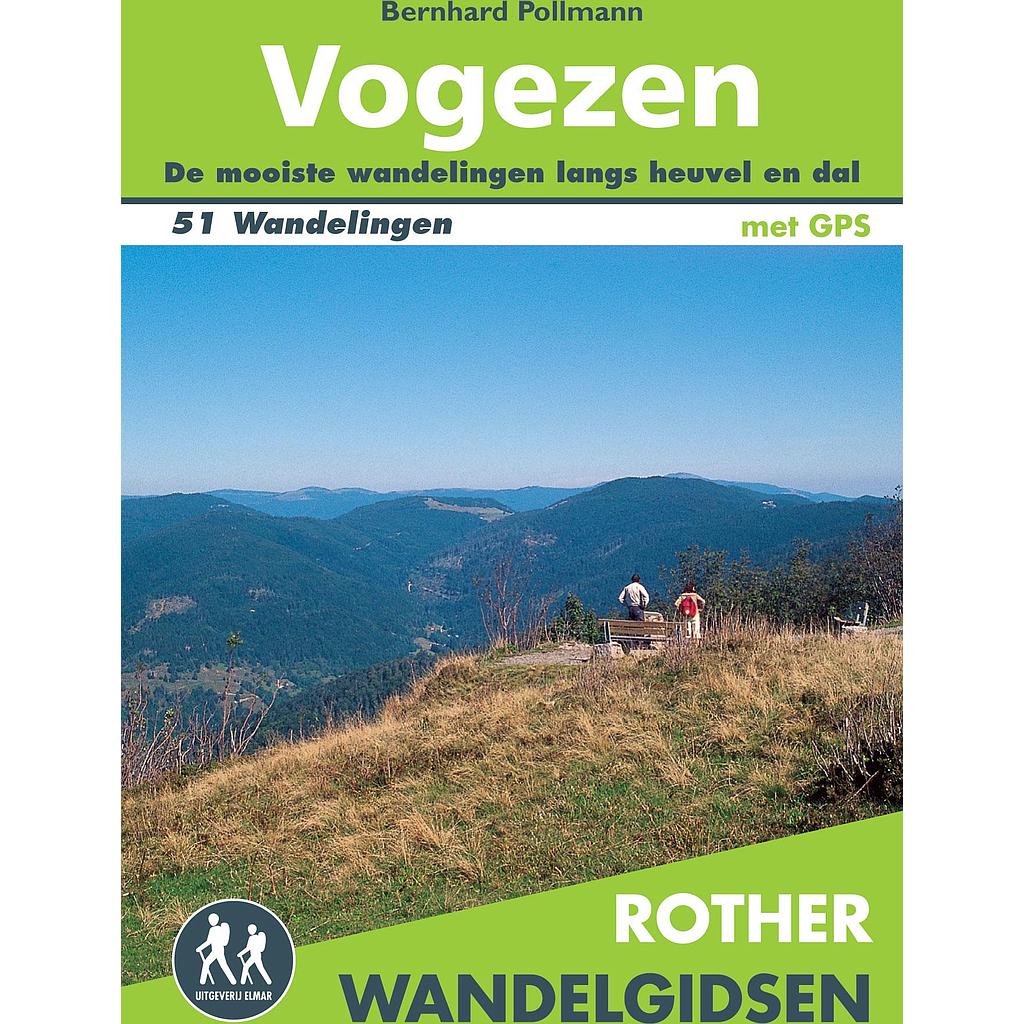 [ROTHN.95] Vogezen wandelgids 51 wandelingen met GPS