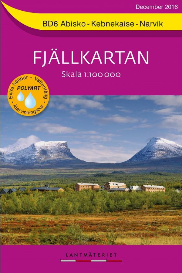 [SE.F.BD06] Abisko / Kebnekaise / Narvik BD6 GPS r/v wp - 1/100