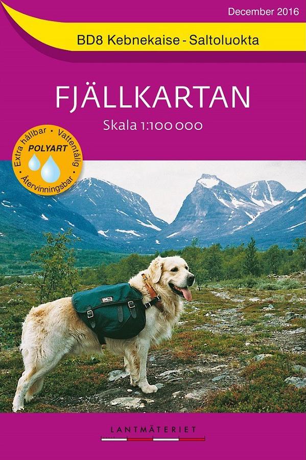[SE.F.BD08] Kebnekaise / Saltoluokta BD8 GPS r/v wp - 1/100