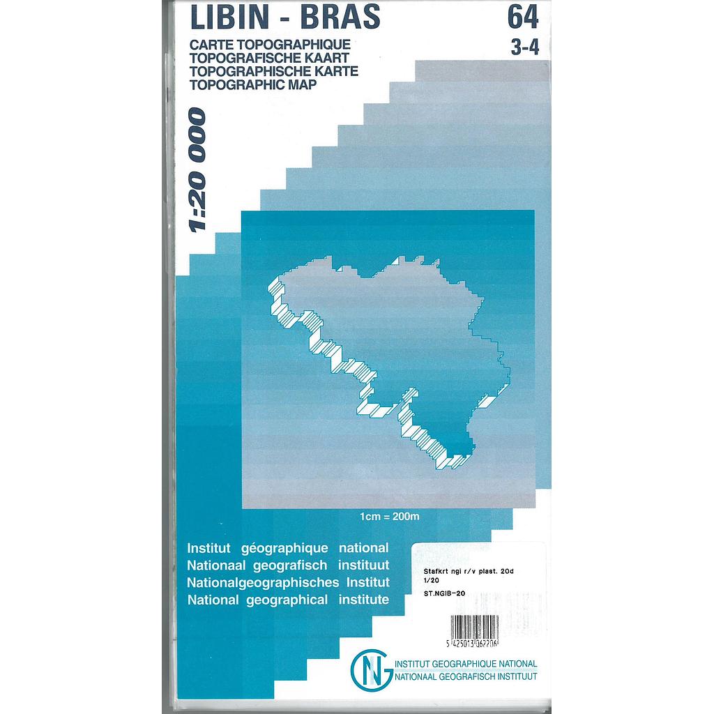 [ST.NGIB-20] Stafkrt NGI r/v plast. 20d - 1/20