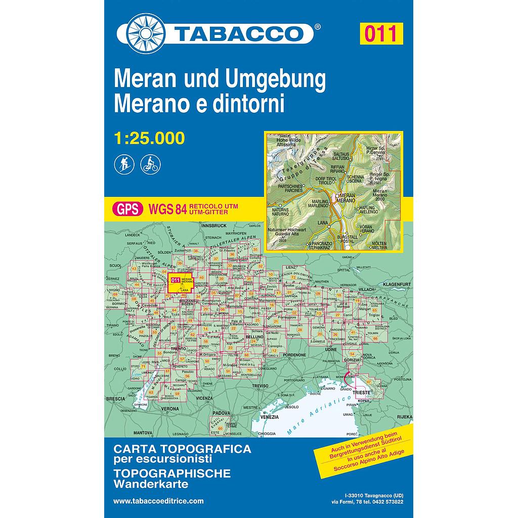 [TAB.011] Merano 011 GPS Dintorni - 1/25