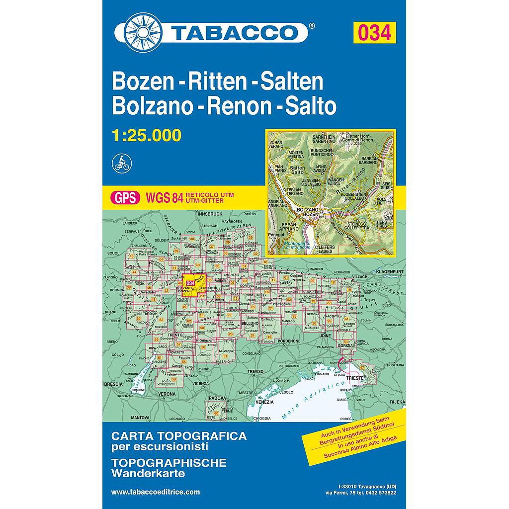 [TAB.034] Bolzano 034 GPS Renon - 1/25