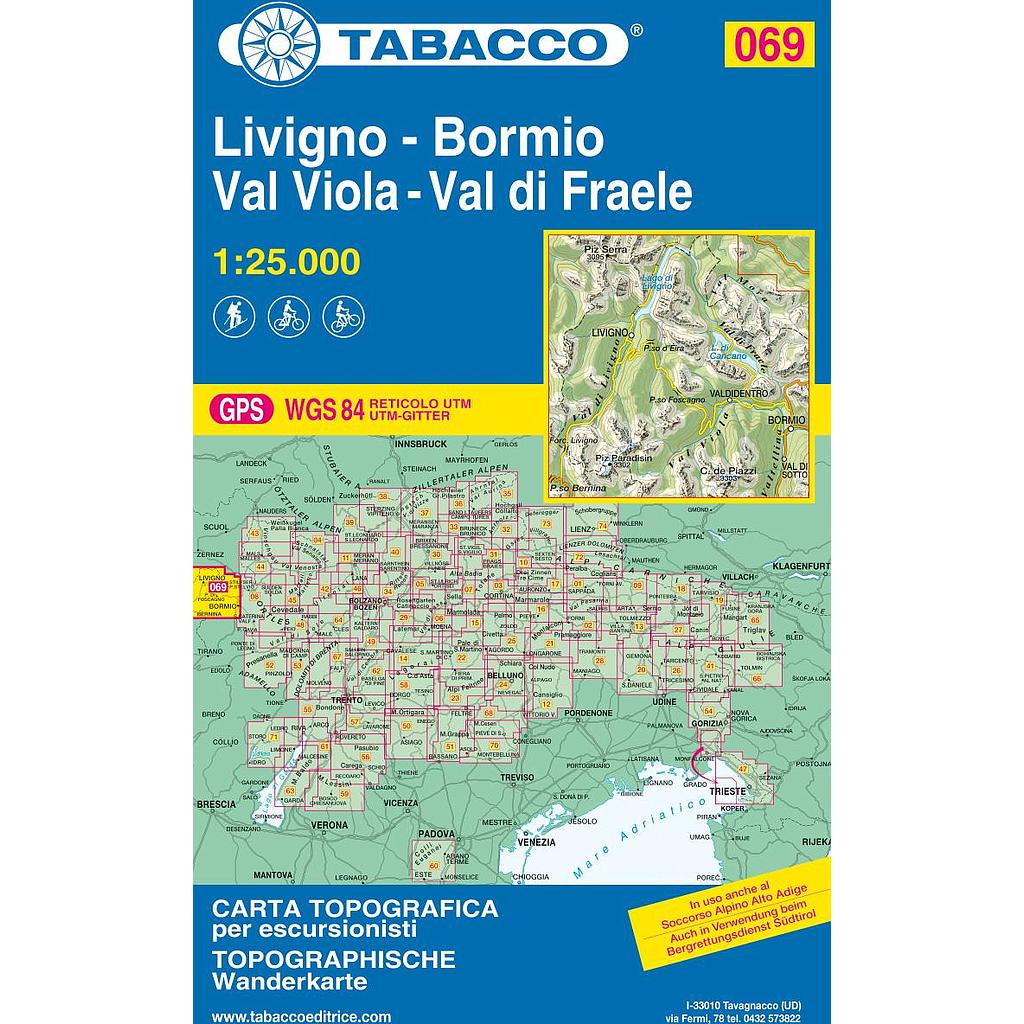 [TAB.069] Livigno 069 Bormio / Passo del Bernina GPS - 1/25