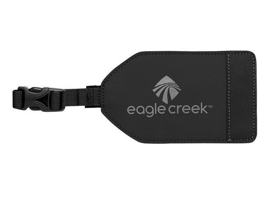 [EC041297010] Bi-Tech Luggage Tag Black