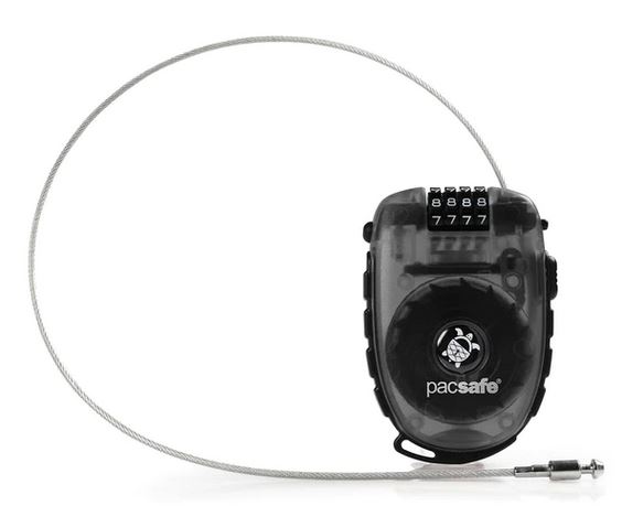 [10280109] Retractasafe 250, 4-cijferig Kabelslot Smoke