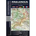Paklenica National Park mountain map 1:25,000