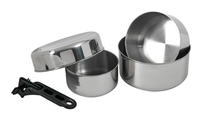 [552900] Stainless Steel Set Biwak 2