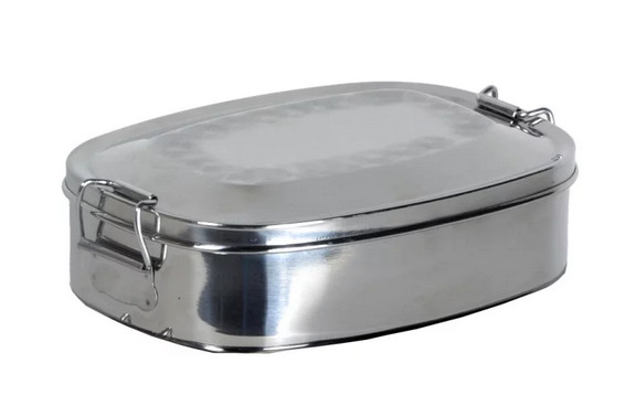 [555302] Lunch Box 0,75L Stainless Steel