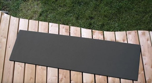 [810450]  Sleeping Mat ECO Regular - 180 x 50 x 1 cm Black