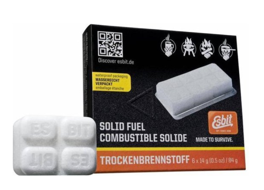 [1ESB-001 121 00] Solid Fuel Tabletten, 14gram,  6stuks