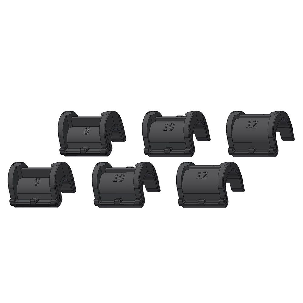 [OE197] Inserts Ql2.1 Hooks - E197 Black