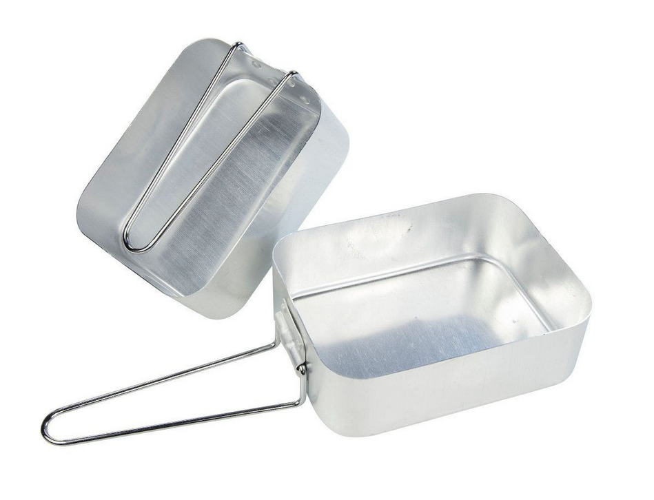 [RCE161] Gamellen - Mess T in Set (2 stuks) Silver-6XE