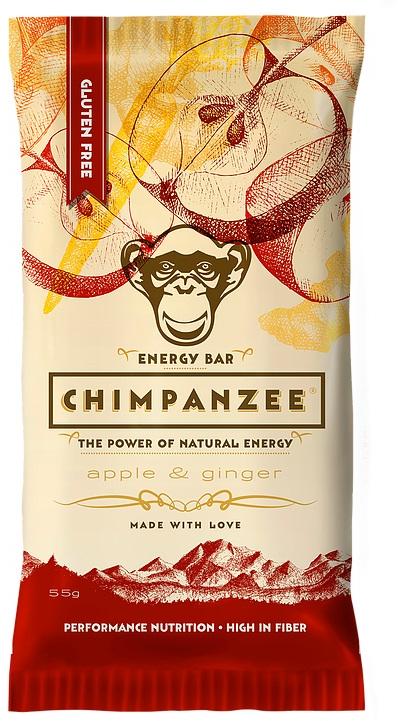 [CH100030E] Natural Energy Bar - Apple & Ginger 