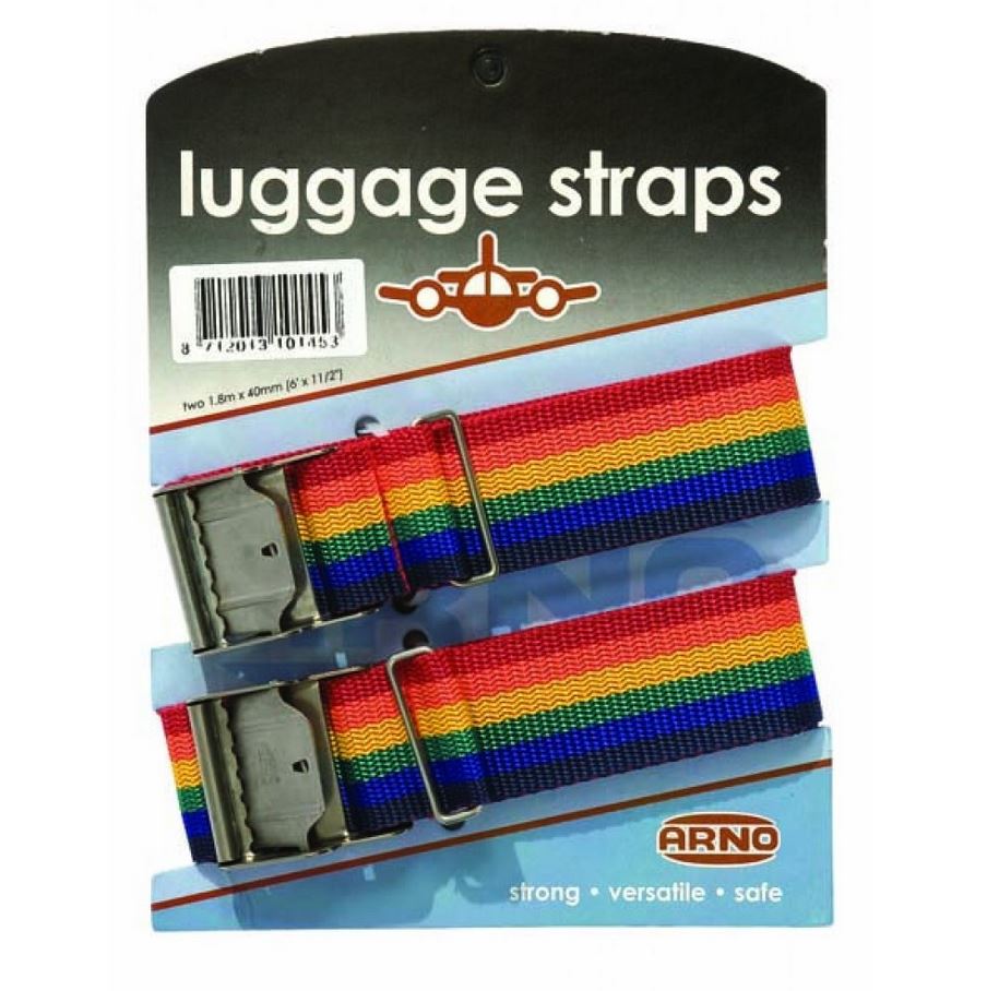 [5410145] Bindriem Luggage Straps (2 Stuks)