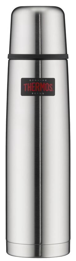 [910003] Isoflask 'Light & Compact' 1L Edelstahl