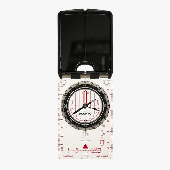 [4231001] MC-2 NH Mirror Compass Transparant/Zwart