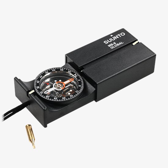 [14889000] MB-6 G Mirror Compass Zwart