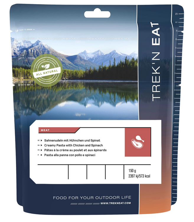 [30202008] Creamy Pasta With Chicken And Spinach