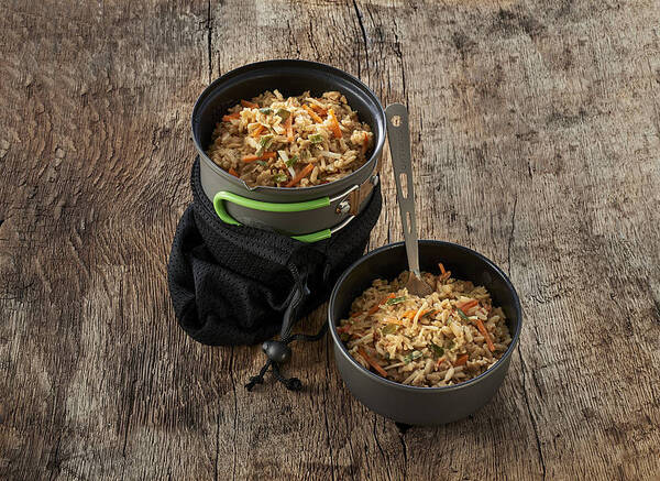 [30404029] Garden Vegetables With Risotto