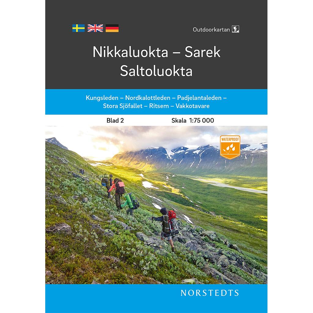 Nikkaluokta / Sarek / Saltoluokta 2 outdoor fjäll r/v wp - 1/75