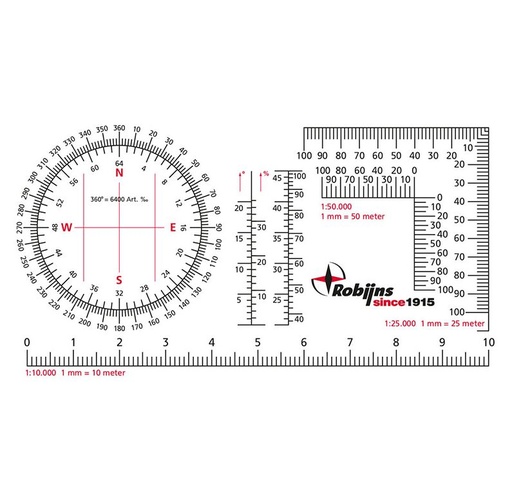 [R  HOEKM] Kaarthoekmeter