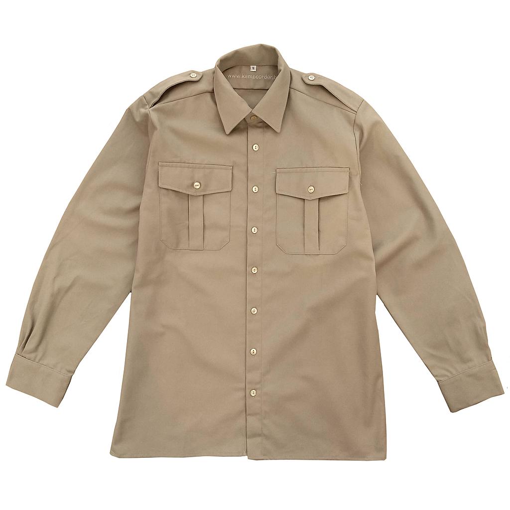 Scoutshemd Traditioneel Beige
