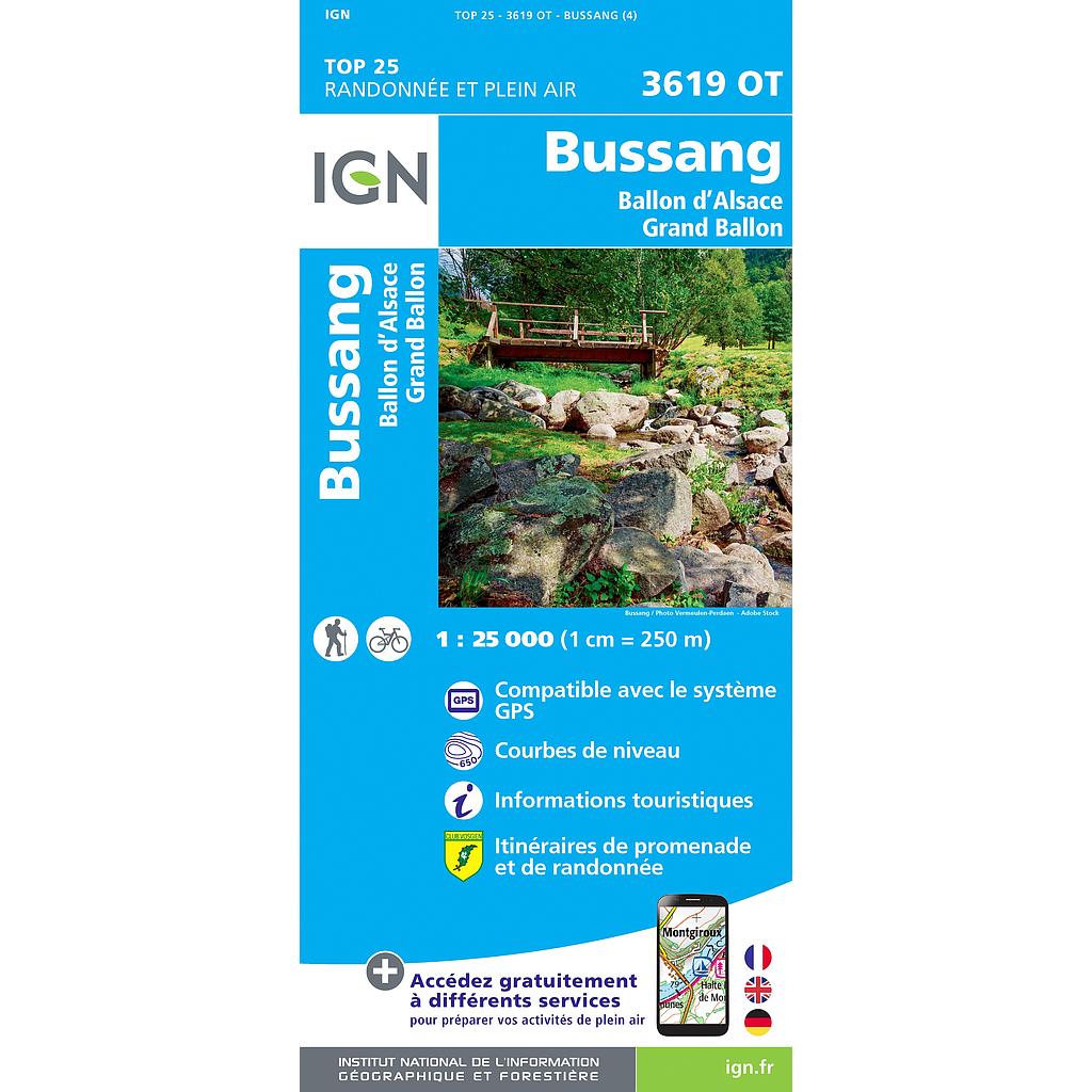[IGN.3619OT] 3619OT Bussang / Ballon d'Alsace / Grand Ballon 1/25