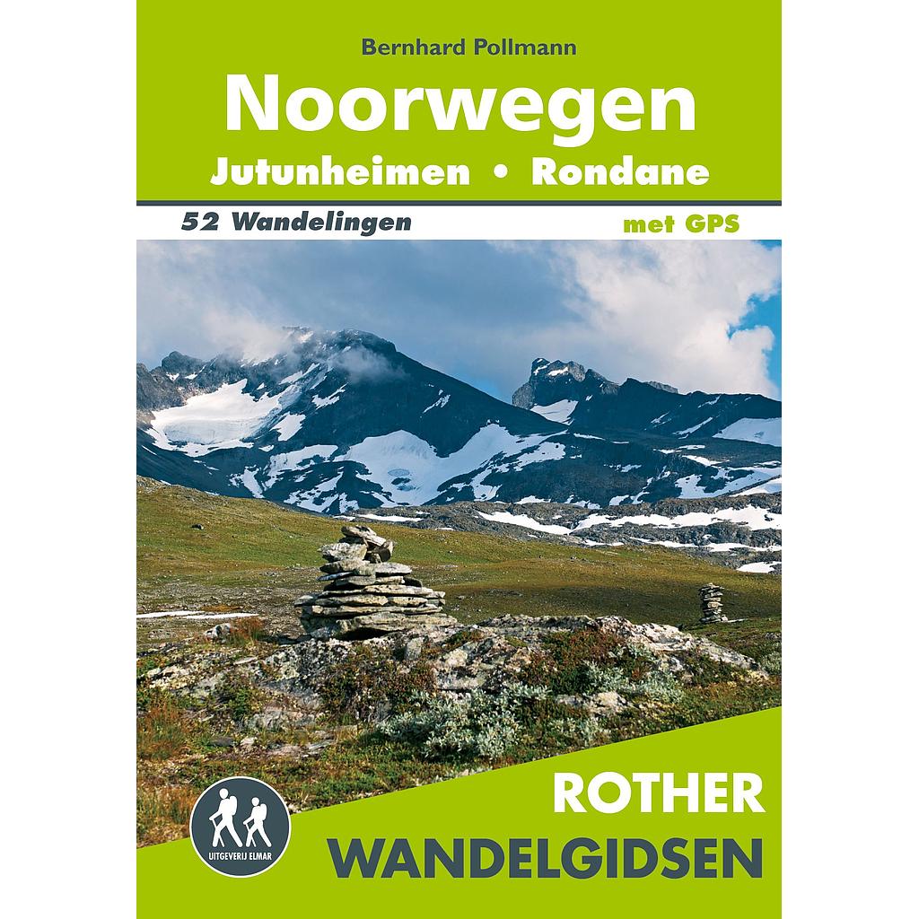 [ROTHN.605] Noorwegen - 52 wandelingen met GPS