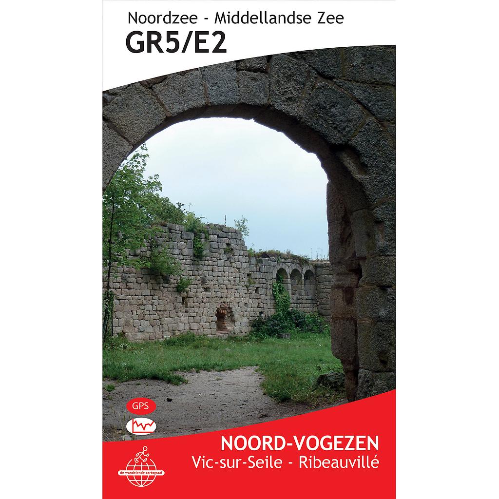 GR5 Noord Vogezen wandelgids 4 Vic-s-Seille Ribeauvillé
