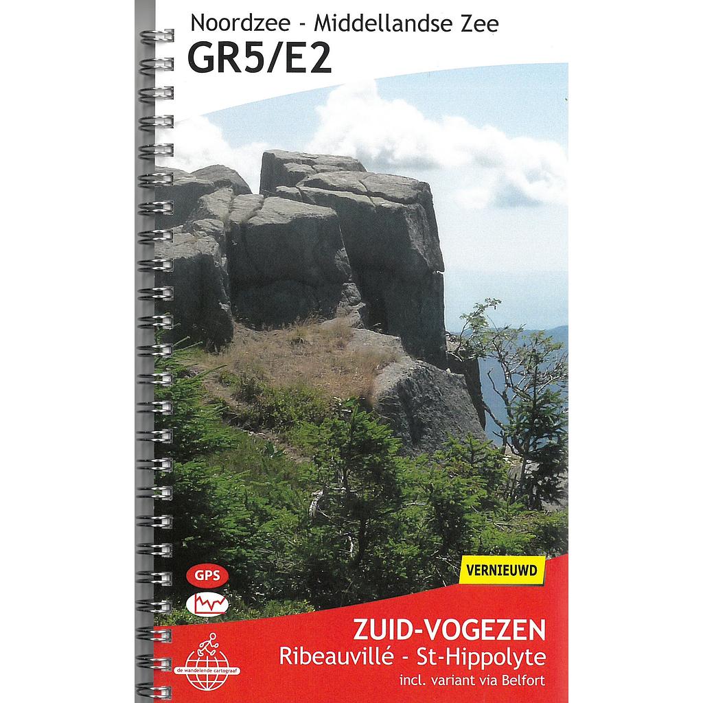 [WCA.GR5.5] GR5 Zuid Vogezen wandelgids 5 Ribeauvillé St-Hippolyte