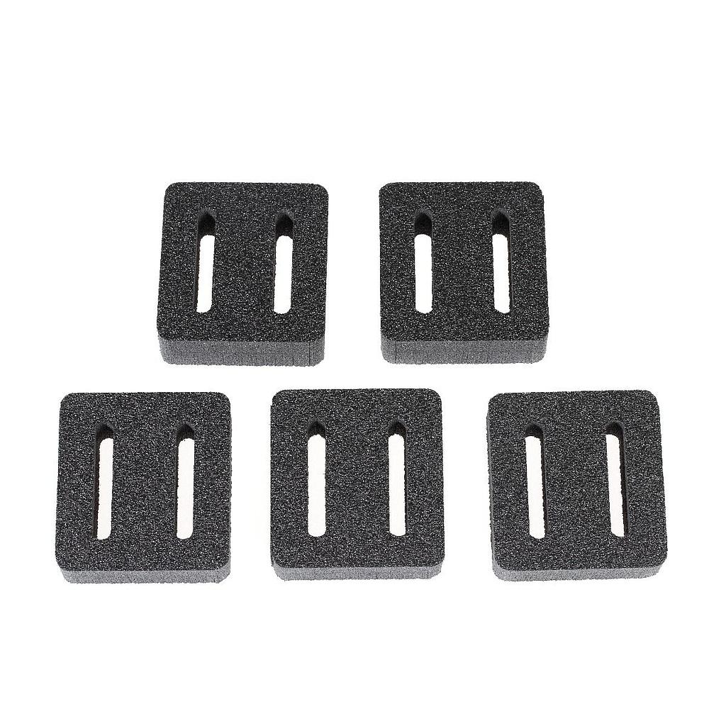 [OE229] Foam Rubber Distancing Pads Black