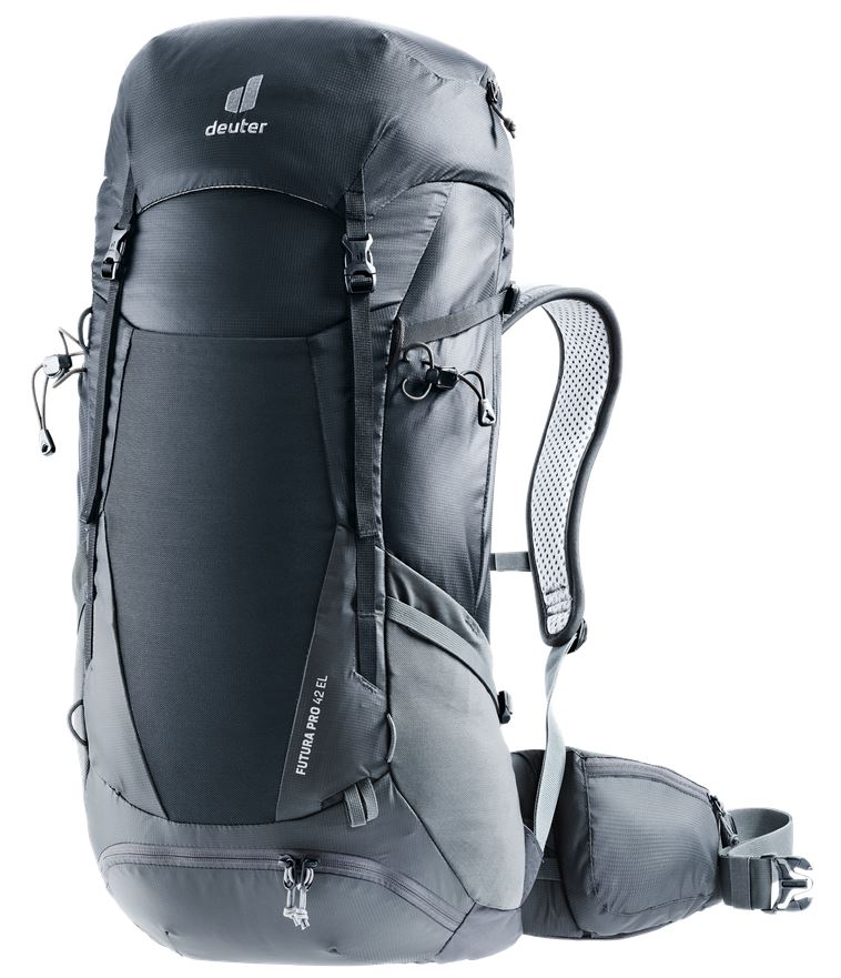 [DR3401421-7403] Futura Pro 42 EL extra lange rug Black/Graphite