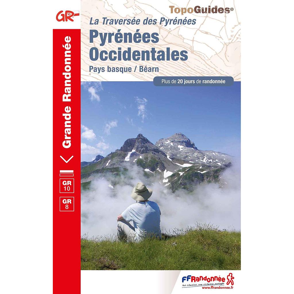 [FFR.1086] Pyr. Occidentales GR10/GR8 PNR Pays basque/Béarn
