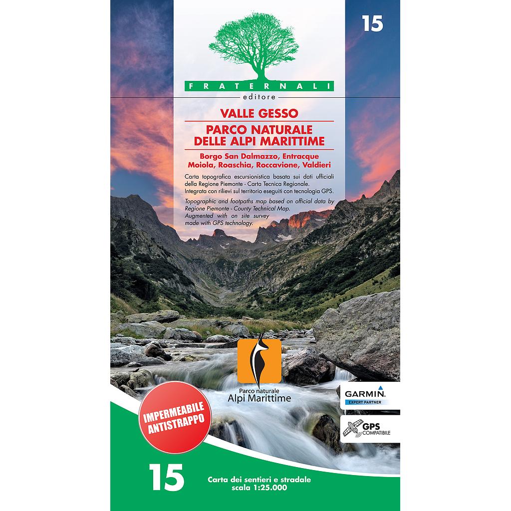 [FRAT.T25.15] Valle Gesso - Parco naturale delle Alpi Marittime 1/25