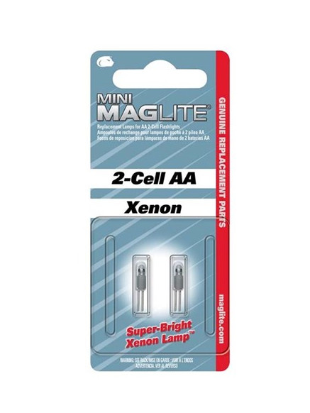[7728-0-01.2] Maglite Reservelamp Mini MagLite AAA & AA (2stuks)