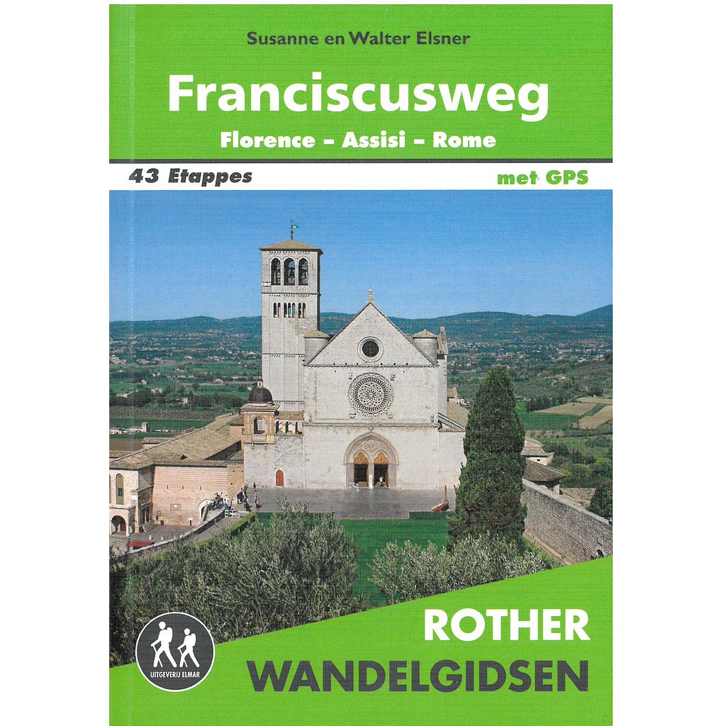 [ROTHN.104] Franciscusweg Florence - Assisi - Rome 43 wandelingen 