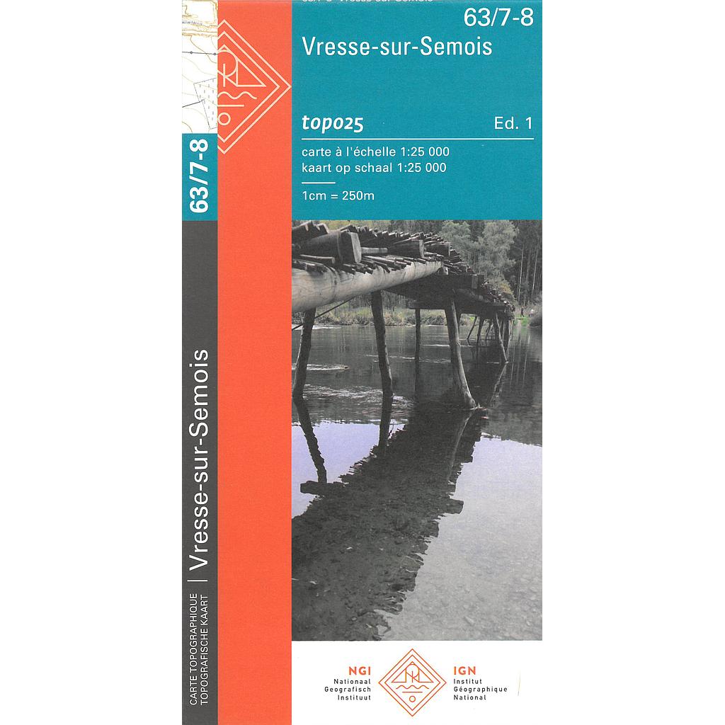 [NGIB-63/7-8] 63/7-8 Vresse-sur-Semois-1/25