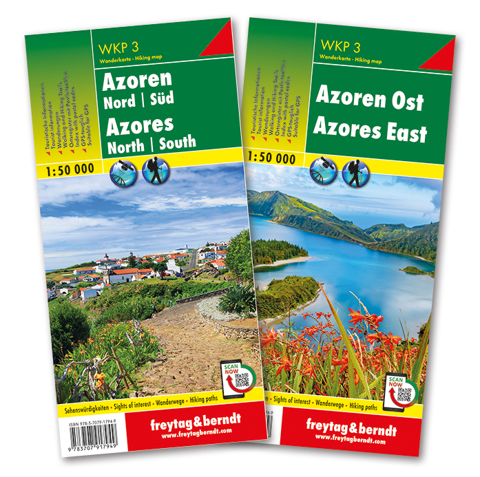 [FBW.WKP3] Azoren f&b (wandel & fietskaart set) 1/50