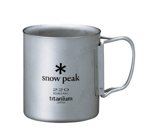 [MG-051FHR] Titanium Double Wall Cup 220