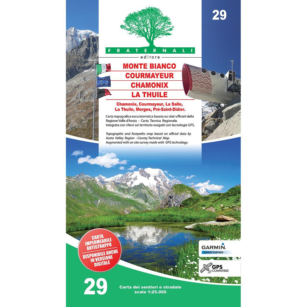 Monte Bianco - Courmayeur - Chamonix - La Thuille 1/25