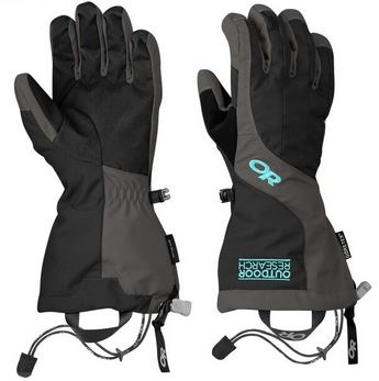 [243356-0189008] Women's Arete Gloves Black/Charcoal
