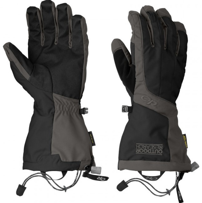 Men's Arete Gloves Black/Charcoal