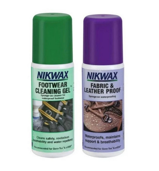 [0129P06] Twin 125ml Fabric & Leather Footwear Cleaning Gel