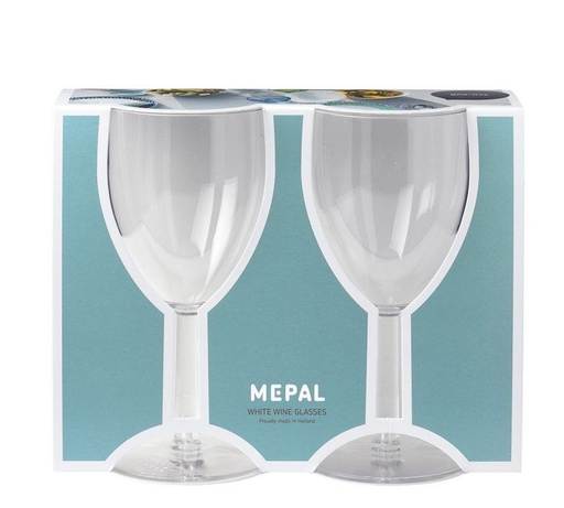 [106076053100] Wijnglas 200 ml - 2 stuks Transparant