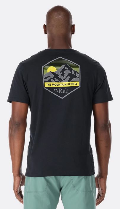 Stance Mountain Peak Tee Heren Beluga