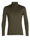 200 Oasis Long Sleeve Half Zip Heren Loden