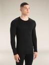 260 Tech Long Sleeve Crewe Heren Black