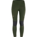 Abisko Trekking Tights Pro Dames Deep Forest/Iron Grey