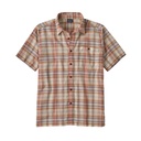 A/C Shirt Heren Paint Plaid/Quartz Coral